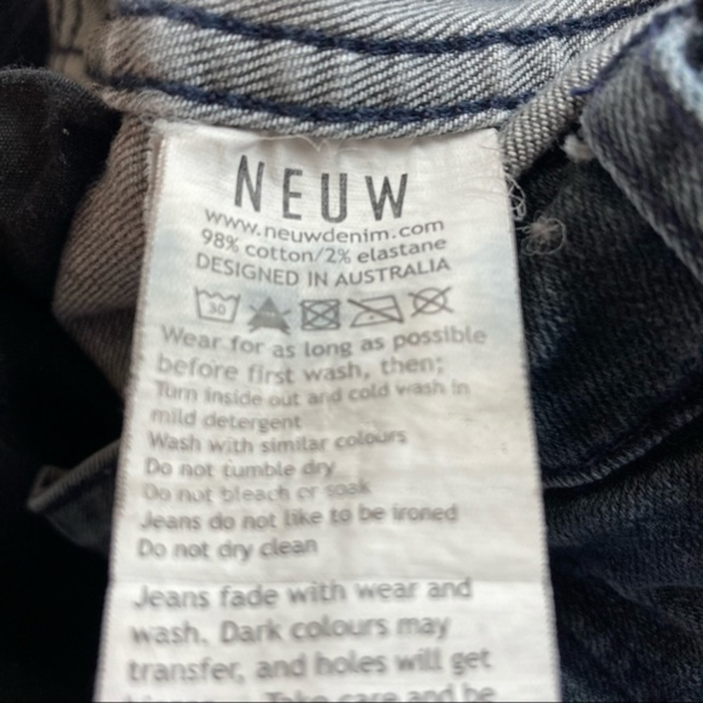 Neuw Razor Skinny Blue Denim Low Rise Jean‎ - Picture 9 of 10